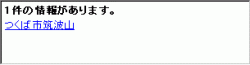 地名結果